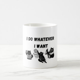 Ik doe wat ik wil koffiemok