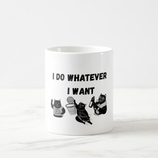 Ik doe wat ik wil koffiemok (Center)