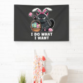 ik doe wat ik wil Paaskat Spandoek (Insitu)
