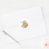 Ik doe wat ik wil – Sassy Cat Sticker (Envelop)
