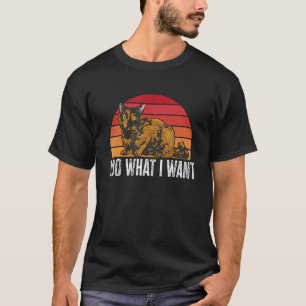 Ik Doe Wat Ik Wil Schildpad Kat Tortie T-shirt