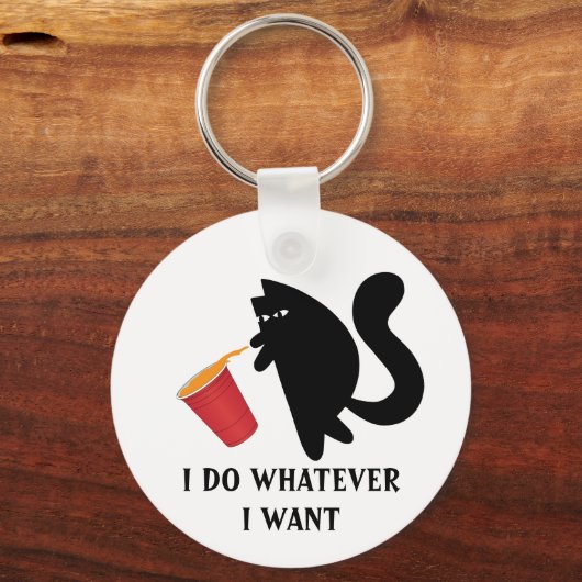 Ik doe wat ik wil... sleutelhanger (Voorkant)