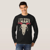 Ik doe wat ik wil t-shirt (Voorkant volledig)