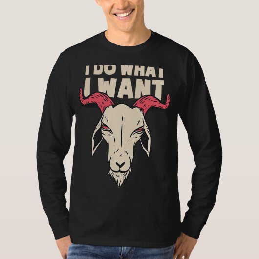 Ik doe wat ik wil t-shirt (Voorkant)