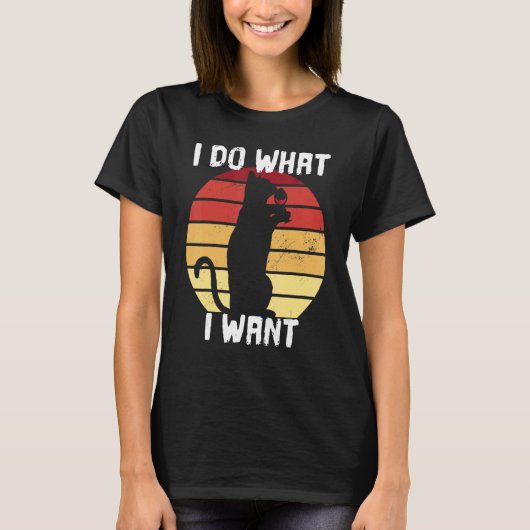 Ik doe wat ik wil t-shirt (Voorkant)