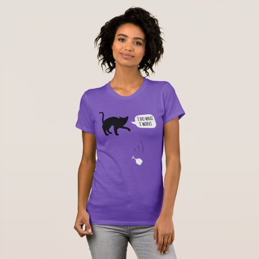 Ik doe wat ik wil t-shirt (Voorkant volledig)