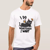 Ik doe wat ik wil t-shirt (Voorkant)