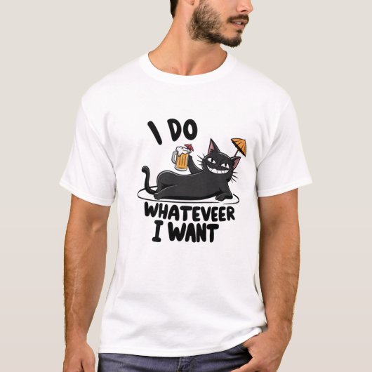 Ik doe wat ik wil t-shirt (Voorkant)