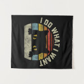 Ik doe wat ik wil wandkleed (Voorkant (horizontaal))