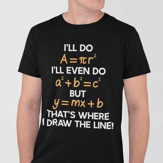 Ik doe Wiskunde Formula Funny Wiskunde Puns voor s T-shirt