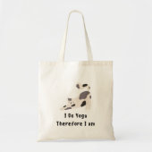 Ik doe yoga daarom ben ik tote bag (Voorkant)
