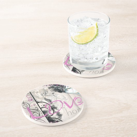 Ik doe zandonderzetter zandsteen onderzetter (Zijkant)