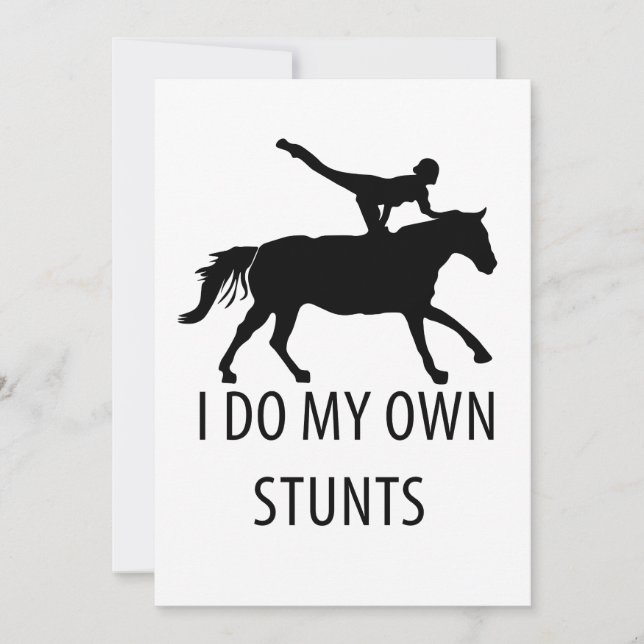 Ik doe zelf Stunts Vaulling Horseriding (Voorkant)
