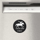 Ik doe zelf Stunts Vaulling Horseriding Magneet (Insitu (Vaatwasser))