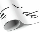 Ik doe zwart op wit cadeaupapier (Rol Hoek)