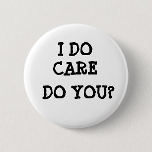 Ik doet de zorg, u? Button