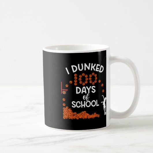 Ik dompelde 100 dagen school schets 100ste dag jon koffiemok (Rechts)