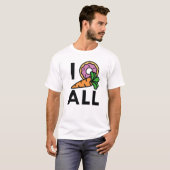 Ik Donut Carrot alles T-shirt (Voorkant volledig)