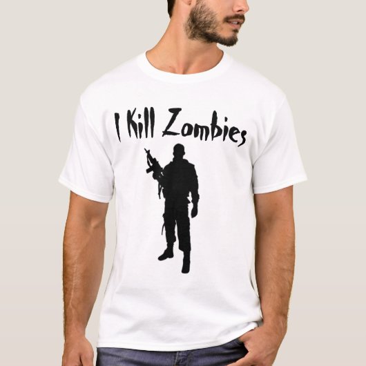 IK DOOD ZOMBIA - SHIRT (Voorkant)