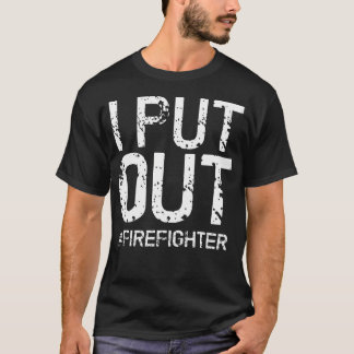 Ik doof uit brandweerman grappig brandweerlieden t-shirt