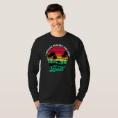 Ik doorblader stranden en Surf weg van Maine Surfe T-shirt (Voorkant volledig)
