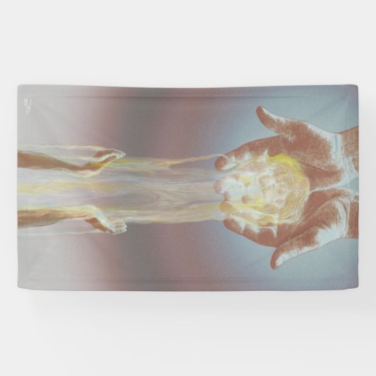 Ik dorst spandoek (Horizontaal)