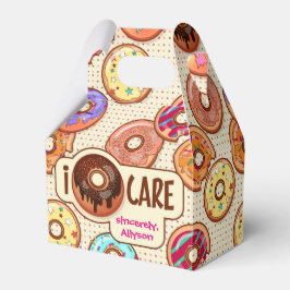 Ik Doughnut Care Cute Funny Donut Sweet TreLove Bedankdoosjes