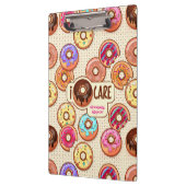 Ik Doughnut Care Cute Funny Donut Sweet TreLove Klembord (Links)