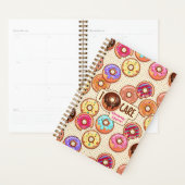 Ik Doughnut Care Cute Funny Donut Sweet TreLove Planner (Display)
