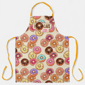 Ik Doughnut Care Cute Funny Donut Sweet TreLove Schort (Voorkant)
