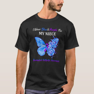 Ik Draag blauw T-shirt