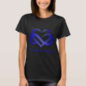 Ik Draag blauw voor alopecia Awareness Warrior T-shirt (Voorkant)