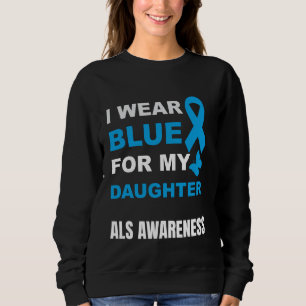 IK DRAAG BLAUW VOOR ALS-BEWUSTWORDING VOOR MIJN DO TRUI