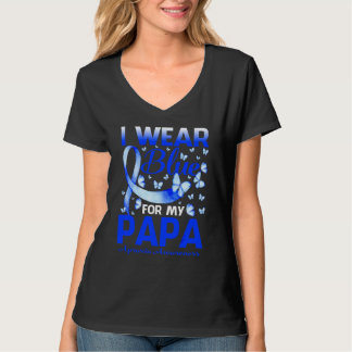 Ik Draag blauw voor mijn apa Apraxia Awareness But T-shirt