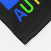 Ik Draag blauw voor mijn broer Autism Awareness Un Fleece Deken