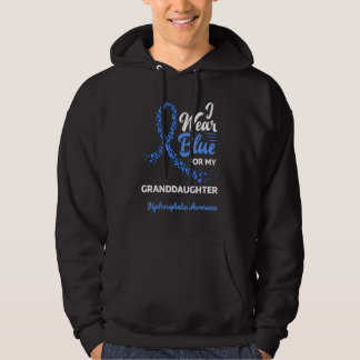 Ik Draag blauw voor mijn dochter Hydrocephalus Awa Hoodie
