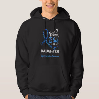 Ik Draag Blauw Voor Mijn Dochter Hydrocephalus Bew Hoodie