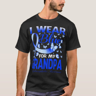 Ik Draag blauw voor mijn GRANDPA Hydrocephalus-bew T-shirt