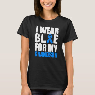 Ik Draag blauw voor mijn kleinzoon Autism Awarenes T-shirt