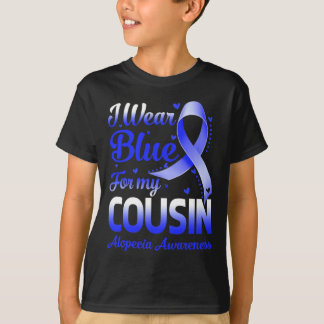 Ik Draag blauw voor mijn neef Alopecia Awareness 1 T-shirt