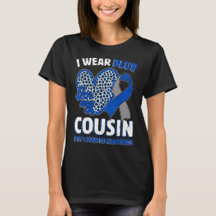 Ik Draag blauw voor mijn nicht Diabetes Awareness T-shirt