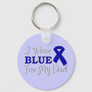 Ik Draag blauw voor mijn vader (blauw bewustzijn l Sleutelhanger