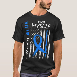 Ik Draag blauw voor mijn zelfdiabetes... T-shirt