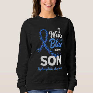 Ik Draag blauw voor mijn zoon papa Hydrocephalus A Trui