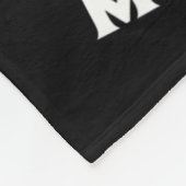 Ik Draag Blauwgroen en Paars voor mijn moeder zelf Fleece Deken (Hoek)