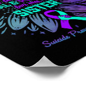 Ik Draag Blauwgroen en Paars voor zuster zelfmoord Poster (Hoek)