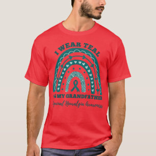 Ik Draag Blauwgroen voor grootvader Trigeminale Ne T-shirt