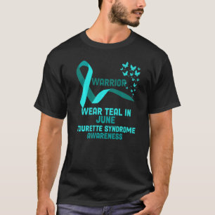 Ik Draag Blauwgroen voor het bewustzijn van het sy T-shirt