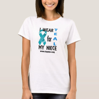 Ik draag blauwgroen voor mijn nichtshirt t-shirt
