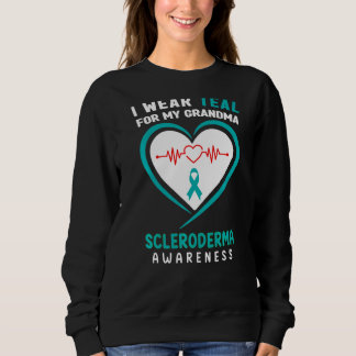 Ik Draag Blauwgroen voor mijn oma Scleroderma Bewu Trui